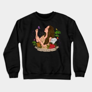 Princess Of Feral Cats Crewneck Sweatshirt